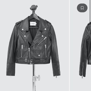 Deadwood leather Moto jacket